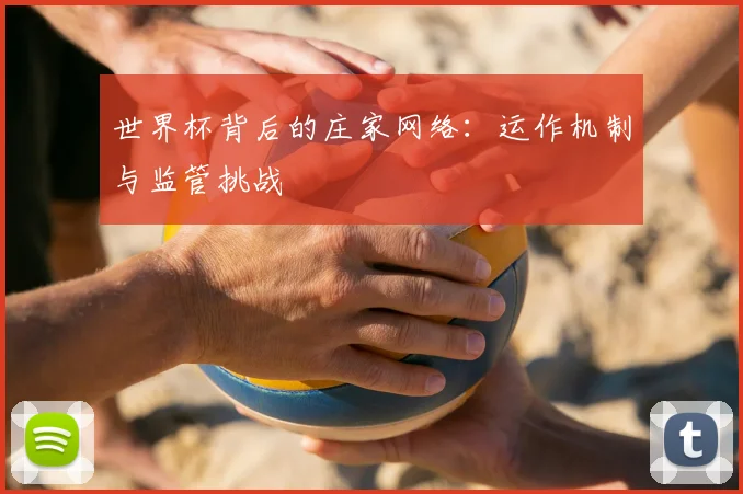 世界杯背后的庄家网络：运作机制与监管挑战