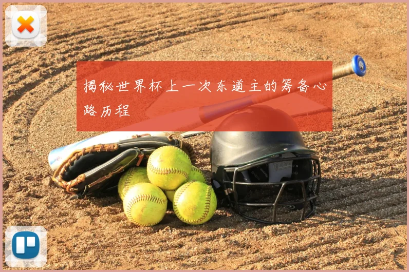 揭秘世界杯上一次东道主的筹备心路历程