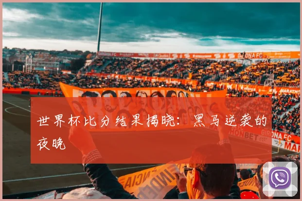 世界杯比分结果揭晓:黑马逆袭的夜晚